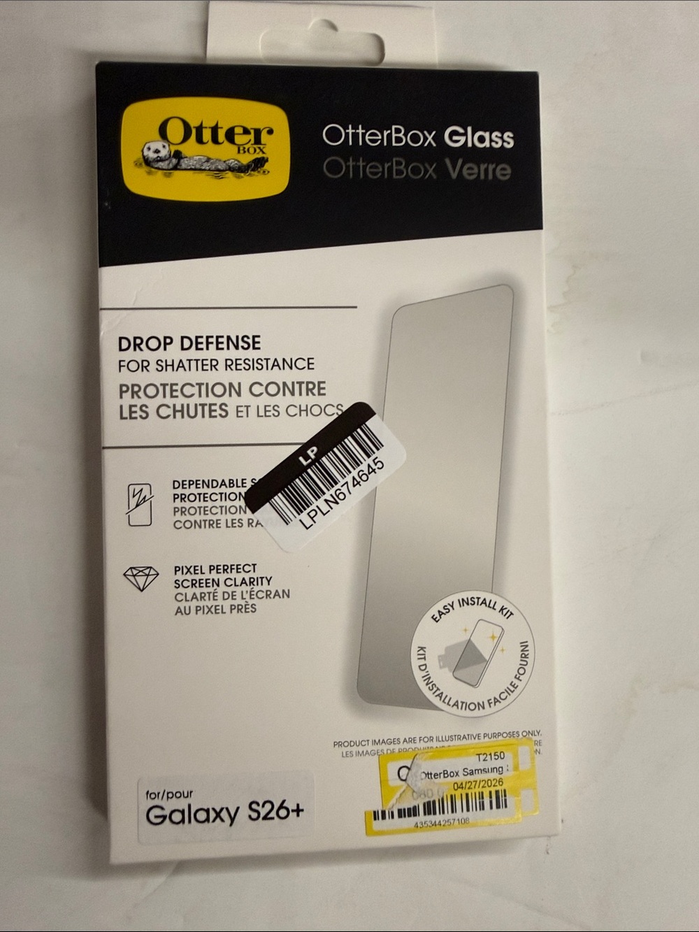 NEW OtterBox Glass Screen Protector - Galaxy S26+